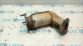 The rear catalytic converter of the Infiniti JX35 QX60 13 is clogged.