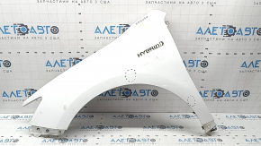 Front left fender Toyota Camry v50 12-14 usa white 040, dents