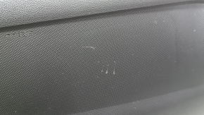 VW Tiguan 18-24 black, worn, rusty dashboard panel with airbag