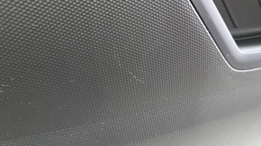 VW Tiguan 18-24 black, worn, rusty dashboard panel with airbag