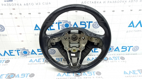 Naked steering wheel Kia Niro 20-22 HEV, PHEV black leather, scratches, worn