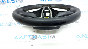 Naked steering wheel Kia Niro 20-22 HEV, PHEV black leather, scratches, worn