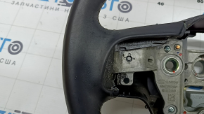 Naked steering wheel Kia Niro 20-22 HEV, PHEV black leather, scratches, worn