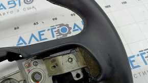 Naked steering wheel Kia Niro 20-22 HEV, PHEV black leather, scratches, worn