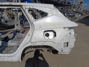 Quarter wing rear left Hyundai Tucson 22-25 on the body, white, dent, bumps