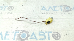 The front left airbag sensor connector for the Hyundai Tucson 22-25 is on the TV.