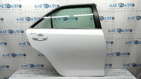 Rear right door assembly for Toyota Camry v50 12-14 white 040. Bump, dent