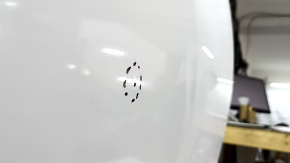 Rear right door assembly for Toyota Camry v50 12-14 white 040. Bump, dent