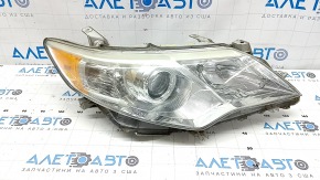 Toyota Camry v50 12-14 right front headlight, bare, USA LE, polished