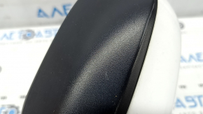 Right side mirror assembly for Toyota Camry v50 12-14, 3 pins, white, scratches, chip on glass