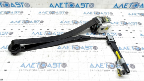 Driver's seat belt with tensioner for VW Tiguan 18-21, black, dry-cleanable