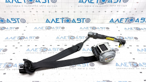 Passenger seat belt with tensioner VW Tiguan 18-21 black for dry cleaning