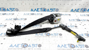 Passenger seat belt with tensioner VW Tiguan 18-21 black for dry cleaning