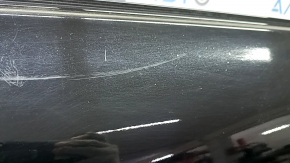 Bare rear left door Mercedes C-class W205 15-18 aluminum, black 040, bump, debris under the paint, streaks