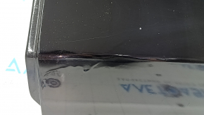 Bare rear left door Mercedes C-class W205 15-18 aluminum, black 040, bump, debris under the paint, streaks