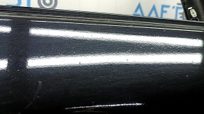 Bare rear right door Mercedes C-class W205 15-18 aluminum, black 040, dents, debris under the paint, streaks