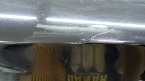 Bare front right door Mercedes C-class W205 15-18 aluminum, black 040, dents, debris under the paint, streaks