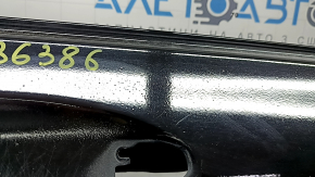 Bare front right door Mercedes C-class W205 15-18 aluminum, black 040, dents, debris under the paint, streaks