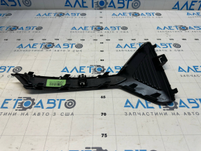 Front bumper grille, right side, Polestar 2 21-25, black gloss, without fog lights, for parking sensors