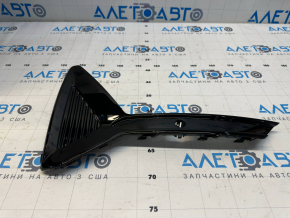 Front bumper grille, right side, Polestar 2 21-25, black gloss, without fog lights, for parking sensors