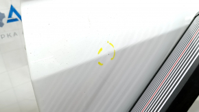 Bare front left door VW Tiguan 18-24 white LC9A, bump, scratch, painted 0.4