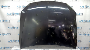 Mercedes C-class W205 15-21 aluminum hood, black 040, bumpers, painted 0.25, debris under the paint
