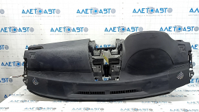 Front dashboard with airbag for Toyota Camry v50 12-14 USA, black, scratches
