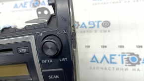 Tape recorder, radio, CD-player Toyota Camry v50 12-14 L scratches, scuffs, dents, chipped molding