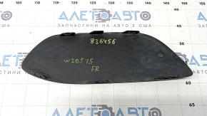 Mercedes C-class W205 300/350e/350h/400 15-18 painted right front bumper grille