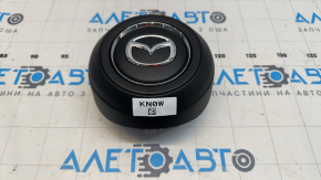 Airbag in steering wheel driver Mazda CX-5 17- silver ring
