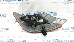 Right outer fender light for Toyota Camry v50 12-14 USA, crack, scratches, broken mount, glued on