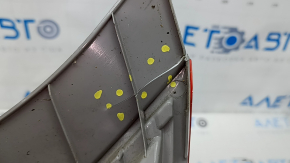 Right outer fender light for Toyota Camry v50 12-14 USA, crack, scratches, broken mount, glued on