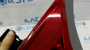 Right outer fender light for Toyota Camry v50 12-14 USA, crack, scratches, broken mount, glued on