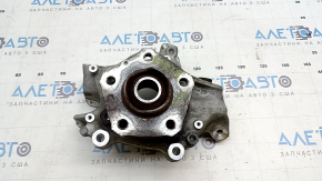 Rear left axle with hub, Audi E-Tron 19-23, rusty hub