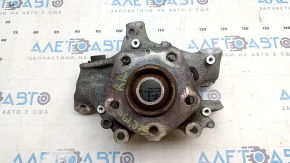 Rear right axle with hub, Audi E-Tron 19-23, rusty hub