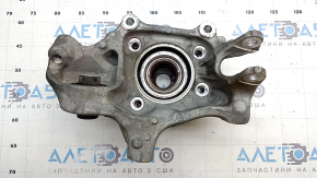 Rear right axle with hub, Audi E-Tron 19-23, rusty hub