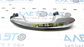 Mercedes C-class W205 15-18 exterior rear left door handle, chrome, keyless, scratches