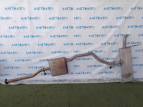 Chevrolet Equinox 18-24 LSD FWD mid exhaust with rear barrel, Mexico built