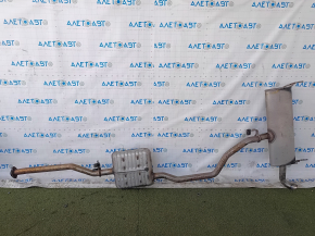 Chevrolet Equinox 18-24 LSD FWD mid exhaust with rear barrel, Mexico built