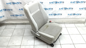 Passenger seat Toyota Camry v50 12-14 USA without airbag, mechanical, gray cloth, dry cleanable