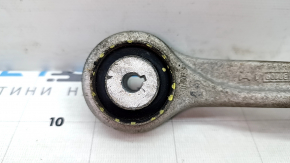 The upper control arm, front left rear, Audi E-Tron 19-23, has a cracked silent block.