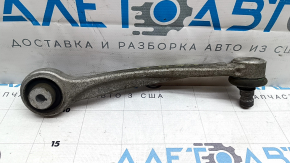 The upper control arm, front left rear, Audi E-Tron 19-23, has a cracked silent block.