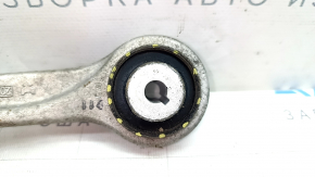 The upper control arm, front right rear, Audi E-Tron 19-23, has a cracked silent block.