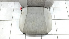 Driver's seat Toyota Camry v50 12-14 USA without airbag, mechanical, gray cloth, broken pad, dry cleanable