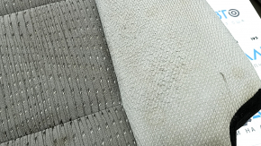Rear seat cushion, 2nd row, Toyota Camry v50 12-14 USA, cloth, gray, worn, dry cleanable