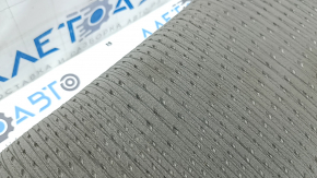 Rear seat cushion, 2nd row, Toyota Camry v50 12-14 USA, cloth, gray, worn, dry cleanable