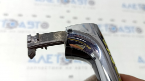 Mercedes C-class W205 15-18 chrome outer front left door handle, keyless, scratches, painted