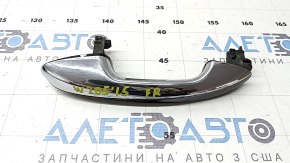 Mercedes C-class W205 15-18 chrome outer front right door handle, keyless, scratches, painted