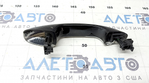 Mercedes C-class W205 15-18 chrome outer front right door handle, keyless, scratches, painted