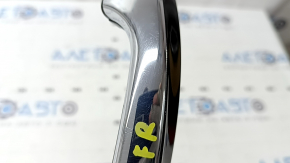 Mercedes C-class W205 15-18 chrome outer front right door handle, keyless, scratches, painted